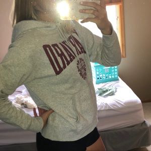 Harvard logo hoodie